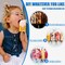 Popsicle Molds Set of 3,Ice Pop Molds Silicone 4 Cavities Ice Cream Oval Cake Pop Mold,with 50 Wooden Sticks for DIY Popsicle,Cake Pop, Ice Pop, Cakesicles(blue)